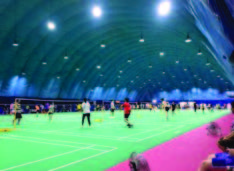 INDOOR BATMINTON COURT AT CDM, SECUNDERABAD-TELANGANA - view 3