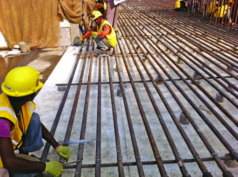 40MM REINFORCEMENT FOUNDATION, WORLI-MUMBAI - view 2