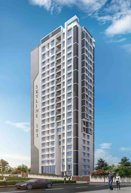 Skyline 103 (G+22) I C COLONY, BORIVALI (W) - view 2